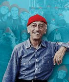Cousteau on the cover of Sanctuary Watch