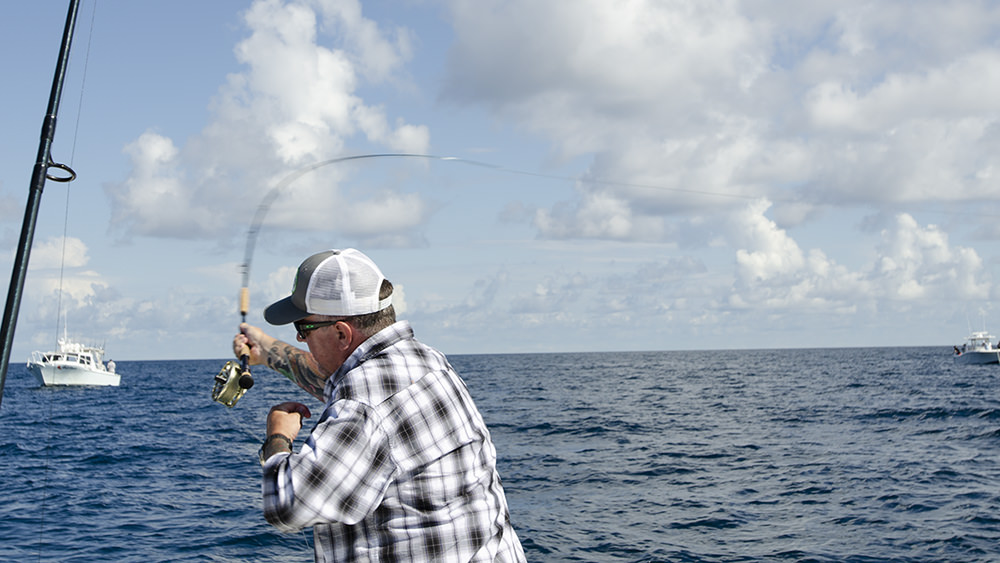 A military veteran flyfishing in the sanctuary